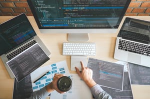Programmers desk top